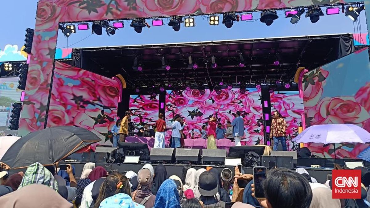 Pengunjung Asyik Joget bareng Pagi Pagi Ambyar di TRANS TV Festival