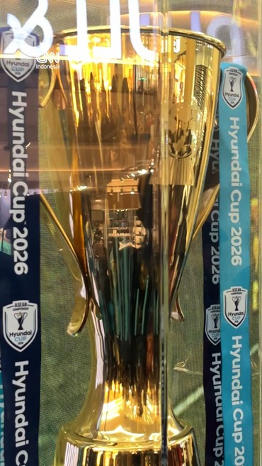 Intip Trofi Piala AFF 2026, Timnas Indonesia Siap Raih Gelar Juara untuk Pertama Kalinya.