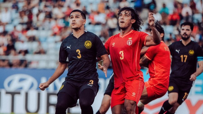 Timnas Malaysia menang atas Myanmar di Piala AFF 2026.