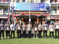 Polisi yang Ungkap Kasus Pembunuhan Mandor di Gianyar Diberi Penghargaan
