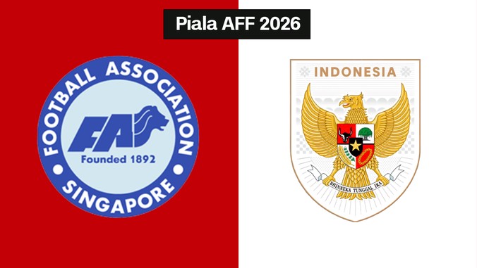Cover Live Report Piala AFF 2026 - Singapura vs Indonesia