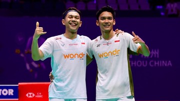 Update Eksklusif Olahraga CNN : Kejuaraan Dunia: Tak Ada All Indonesian Final di Nomor Ganda Putra