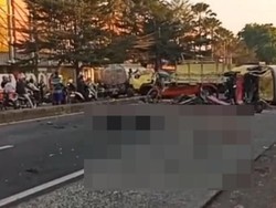 Ada 3 Korban Tewas Laka Maut Truk di Gempol Pasuruan