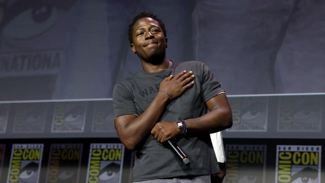 SAN DIEGO, CALIFORNIA - JULY 25: David Jonsson is seen onstage during the Marvel Studios Panel at 2026 San Diego Comic-Con on July 25, 2026 in San Diego, California.   Jesse Grant/Getty Images for Disney/AFP (Photo by Jesse Grant / GETTY IMAGES NORTH