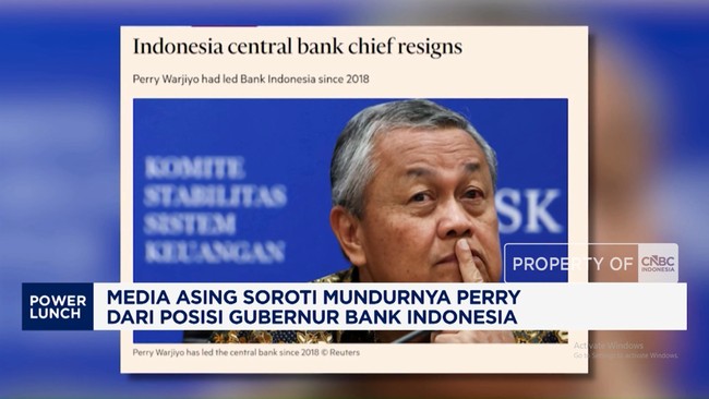 Video: Media Asing Soroti Mundurnya Perry Warjiyo