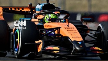 Juara bertahan F1, Lando Norris memenangkan memenangkan Grand Prix Hungaria pada Minggu (26/7).