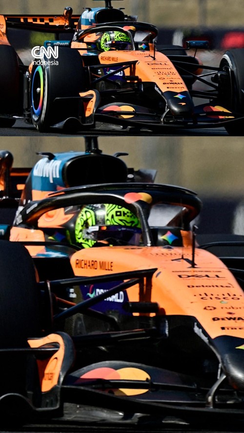 Juara bertahan F1, Lando Norris memenangkan memenangkan Grand Prix Hungaria pada Minggu (26/7).