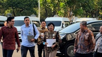 Momen Jajaran KSSK Sambangi Istana usai Dipanggil Prabowo
