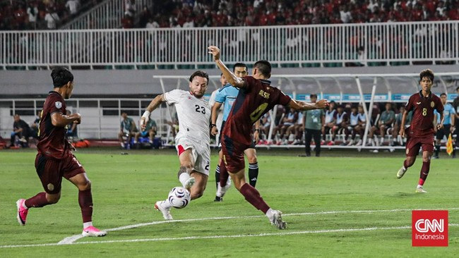Timnas Indonesia vs Kamboja dalam laga Piala AFF 2026 di Stadion Gelora Pakansari, Cibinong, Senin (27/7) malam.