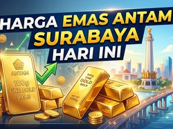 Harga Emas Antam Surabaya Hari Ini Turun Jadi Rp 2.613.000