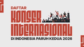 INFOGRAFIS: Daftar Konser Internasional di Indonesia Paruh Kedua 2026