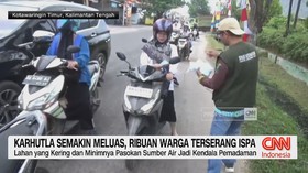 Karhutla Semakin Meluas, Ribuan Warga Terserang ISPA