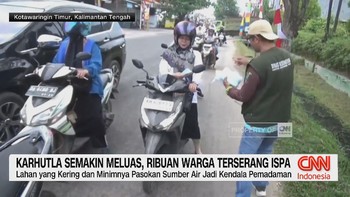 Karhutla Semakin Meluas, Ribuan Warga Terserang ISPA