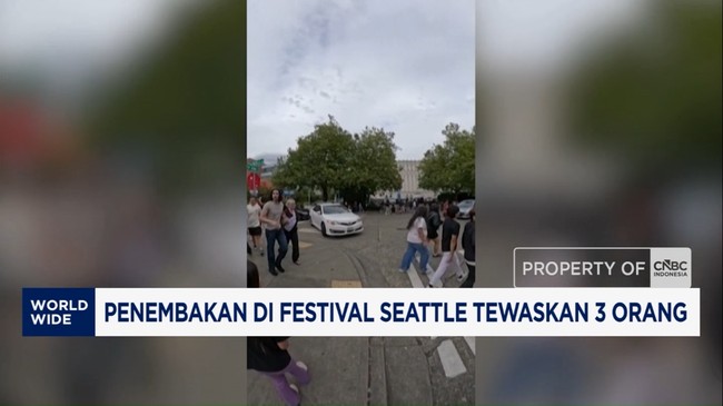 Video: Penembakan di Festival Seattle Tewaskan 3 Orang