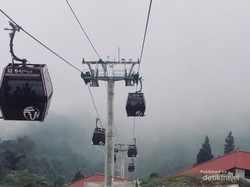 Kabur dari Panas Kuala Lumpur, Menikmati Sejuknya Genting Highlands dari Cable Car