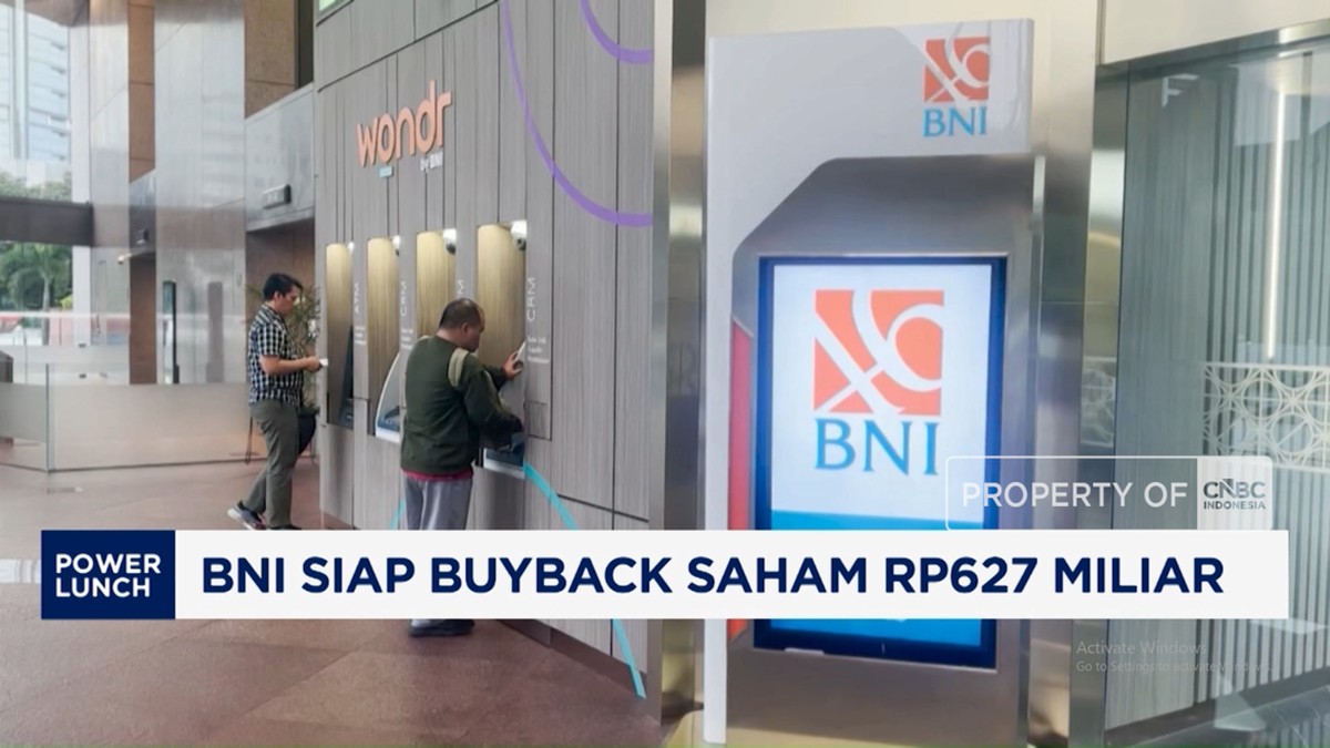 Video: BNI Siap Buyback Saham Rp627 Miliar