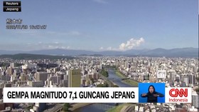 Gempa Magnitudo 7,1 Guncang Jepang