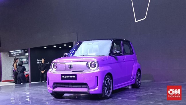 Honda Prospect Motor (HPM) secara resmi mengumumkan harga mobil listrik Super One dalam ajang Gaikindo Indonesia International Auto Show (GIIAS) 2026.