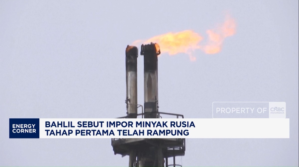 Video: Jaga Cadangan Energi, Bahlil: RI Sudah Impor Minyak dari Rusia