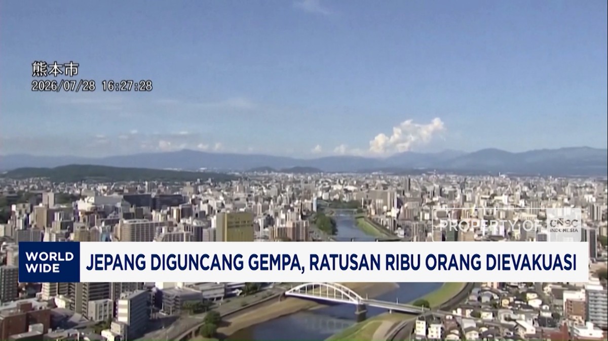 Video: Jepang Diguncang Gempa 7,1 M, Ratusan Ribu Orang Dievakuasi