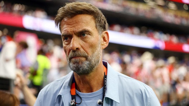 FILE PHOTO: Soccer Football - FIFA World Cup 2026 - Group L - England v Croatia - Dallas Stadium, Arlington, Texas, U.S. - June 17, 2026 Global Head of Soccer at Red Bull and TV pundit, Jurgen Klopp REUTERS/Hannah Mckay/File Photo