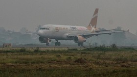 Kabut Asap Karhutla Selimuti Palangka Raya