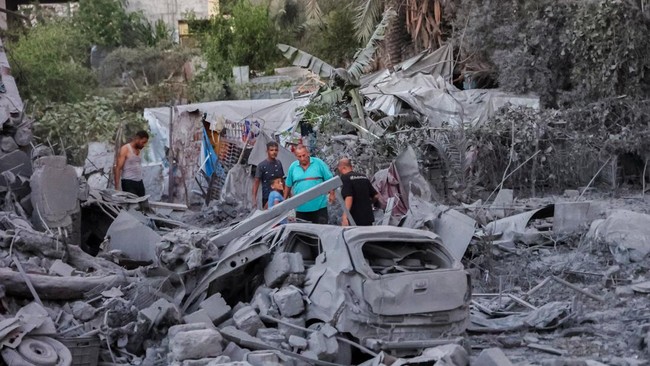Serangan Udara Israel Hancurkan Masjid di Gaza