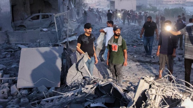 Serangan Udara Israel Hancurkan Masjid di Gaza