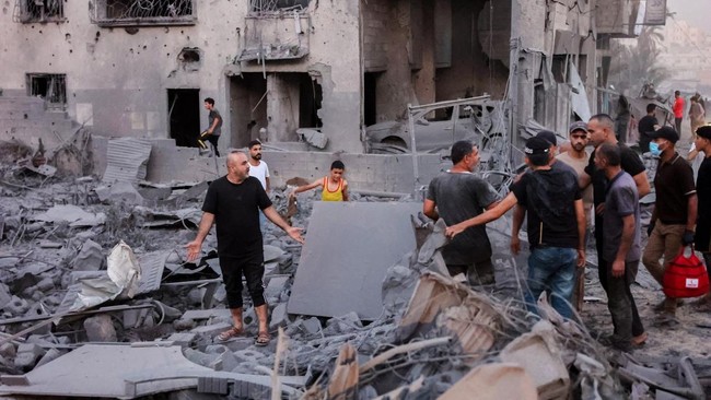 Serangan Udara Israel Hancurkan Masjid di Gaza