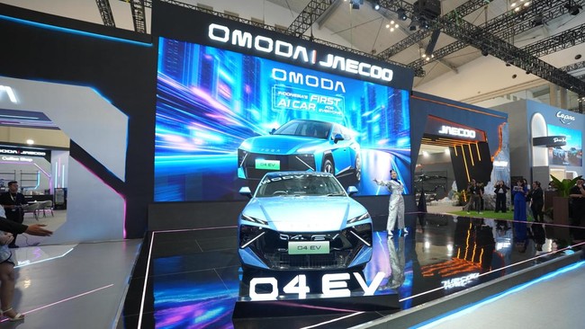 Omoda 04 di GIIAS 2026.