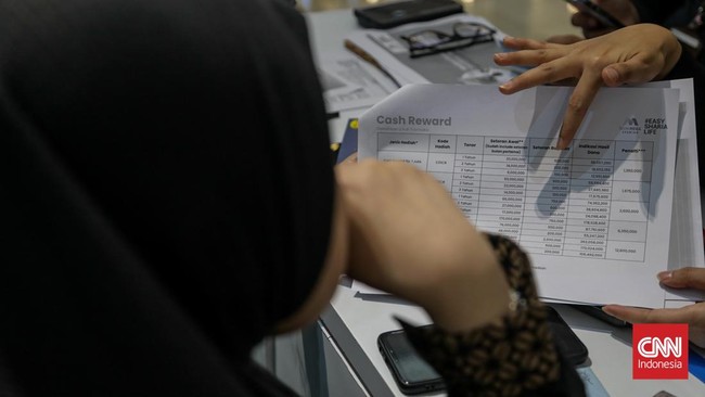 Suasana pameran Islamic Travel Connect 2026 yang diselenggarakan CNN Indonesia di Kota Kasablanka, Jakarta, Rabu, 29 Juli 2026. CNN Indonesia/Febria Adha L