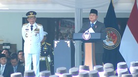 Presiden Prabowo Pimpin Upacara Pelantikan Pamong Praja Muda XXXIII IPDN 2026, 29 Juli 2026