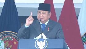 Presiden Prabowo Pimpin Upacara Pelantikan Pamong Praja Muda XXXIII IPDN 2026, 29 Juli 2026