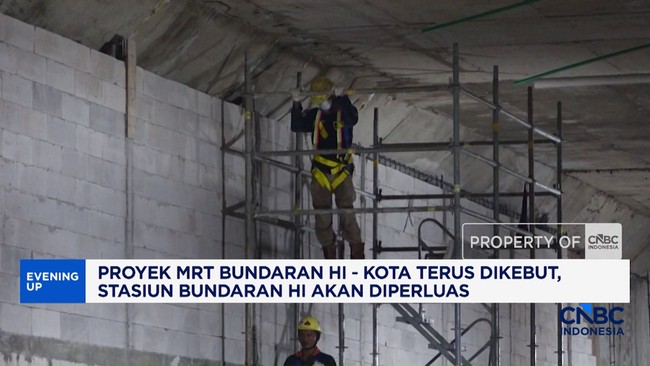 Video:Proyek MRT Bundaran HI - Kota Terus Dikebut
