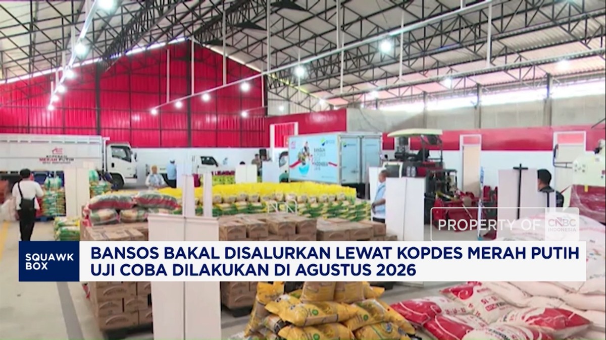 Video:Uji Coba Bansos Disalurkan Kopdes Merah Putih mulai Agustus 2026