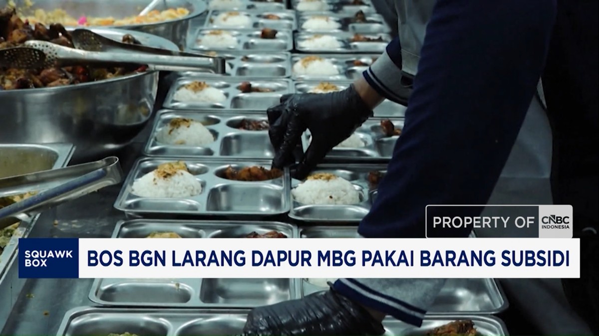 Video: Bos BGN Larang Dapur MBG Pakai Barang Subsidi