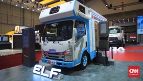 Campervan Isuzu berbasis ELF NLR B mejeng di GIIAS 2026.