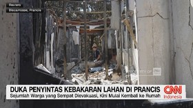 Duka Penyintas Kebakaran Hutan Prancis