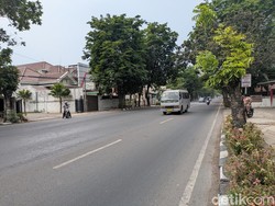 Ada Pemeliharaan di Jalan Jaksa Agung Suprapto Lamongan, Ini Rekayasanya