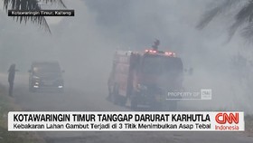 Kotawaringin Timur Tanggap Darurat Karhutla