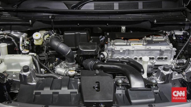 Mitsubishi Motors Krama Yudha Sales Indonesia meluncurkan New XForce Hybrid sebagai bintang utama GIIAS 2026 di ICE BSD Tangerang Rabu 29 Juli dengan harga spesial Rp445 juta. (CNN Indonesia/Adhi Wicaksono)
