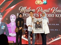 Pamit Kenal Kapolres Kediri Kota, Walkot Vinanda Ajak Jaga Kamtibmas