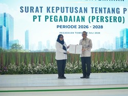 Pegadaian Resmi Terima SK Perjanjian Kerja Bersama dari Kemenaker
