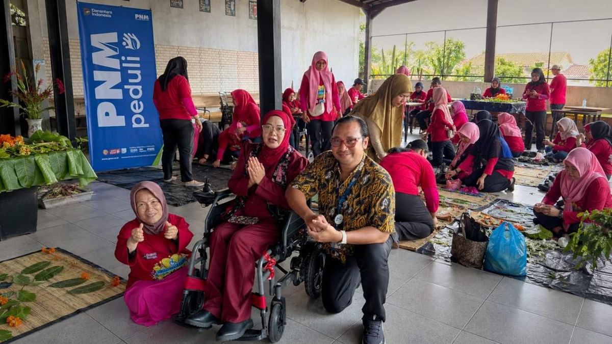 Bantu Akses Kerja Penyandang Disabilitas, PNM Gelar Pelatihan Ecoprint