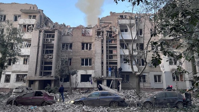 Rusia Gempur Habis-haisan Ukraina, 7 Orang Tewas