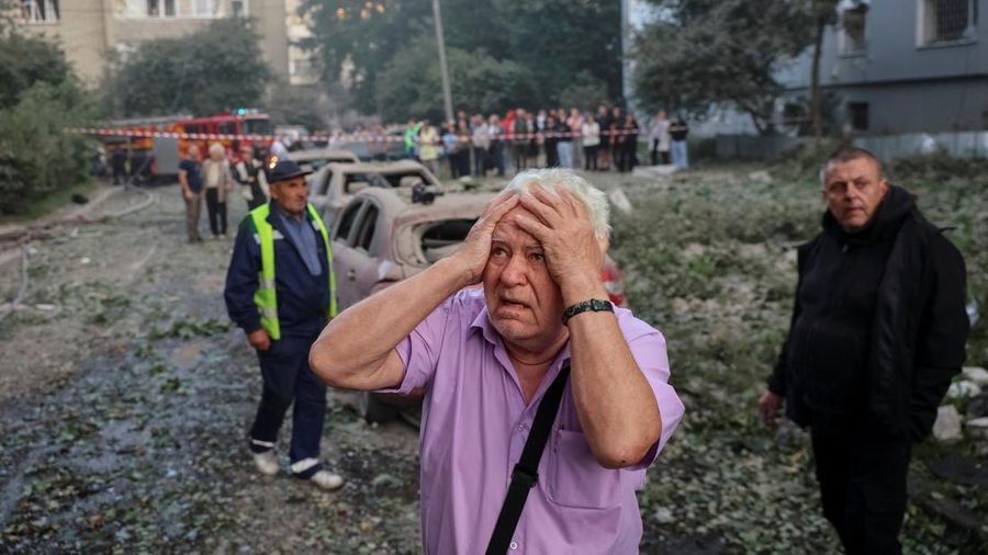 UKRAINE-CRISIS/ATTACK-LVIV