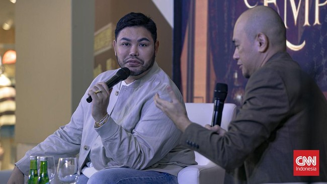 Sesi Talkshow bersama Ivan Gunawan, dalam rangkaian Islamic Travel Connect di Mosaic Walk Mall Kota Kasablanka. Jakarta, Jumat (31/07/2026) CNN Indonesia/Adi Ibrahim