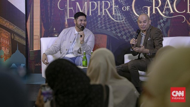 Sesi Talkshow bersama Ivan Gunawan, dalam rangkaian Islamic Travel Connect di Mosaic Walk Mall Kota Kasablanka. Jakarta, Jumat (31/07/2026) CNN Indonesia/Adi Ibrahim