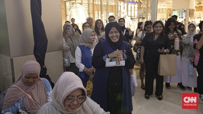 Sesi Talkshow bersama Ivan Gunawan, dalam rangkaian Islamic Travel Connect di Mosaic Walk Mall Kota Kasablanka. Jakarta, Jumat (31/07/2026) CNN Indonesia/Adi Ibrahim
