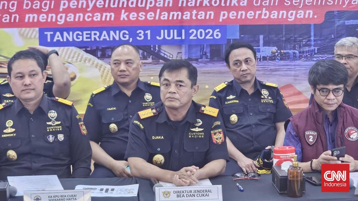 Bea Cukai Gagalkan Peredaran 7,9 Ton Narkoba per Juli 2026